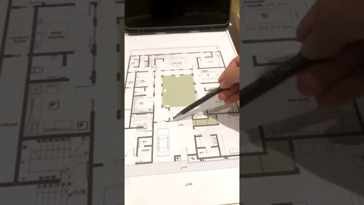 مشروع فيلا سكنية خاصه بتصميم معماري مختلف و مميز - مكتب آصايل للاستشارات الهندسية