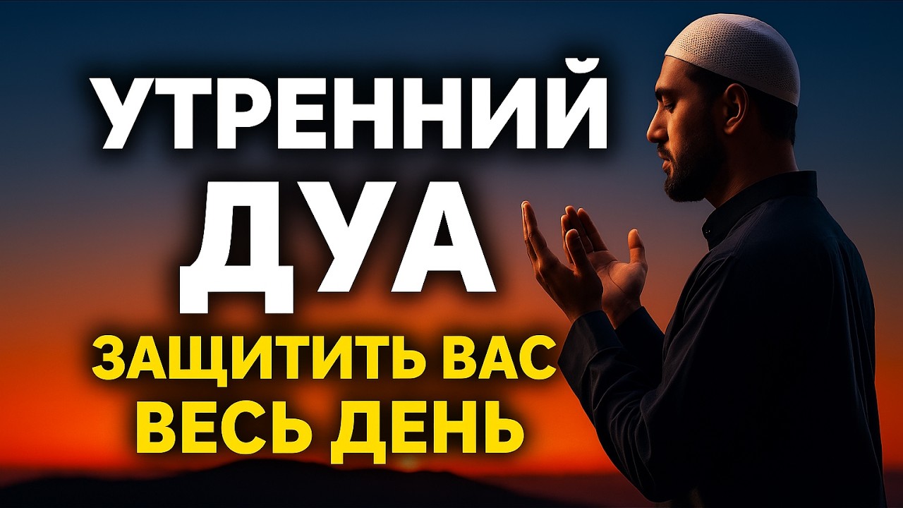УТРЕННИЙ ДУА ✨ Защита на Весь День! Слушайте Каждое Утро и Измените Жизнь