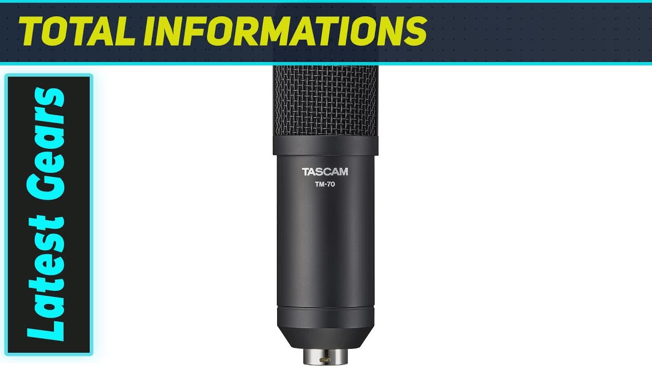 Tascam TM-70: The Essential Dynamic Mic for Podcasting & StreamingReview