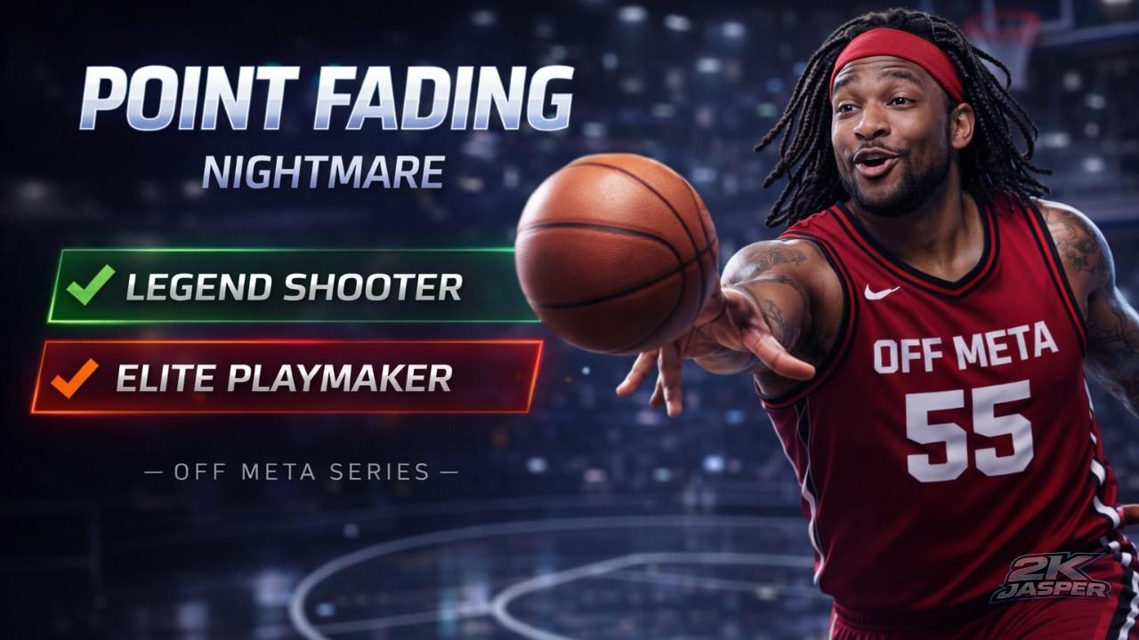 Best 6’6 Power Forward Build in NBA 2K26… Point Fading Wizard is a Mismatch
