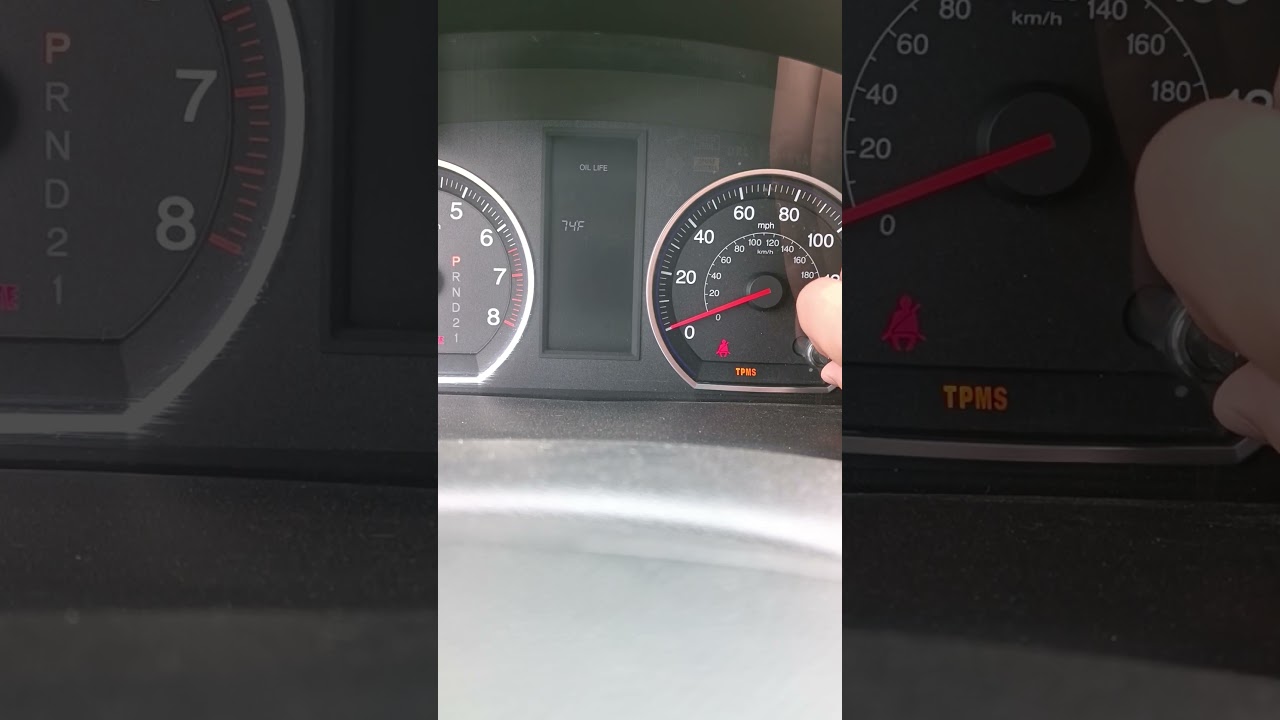 Сброс Oil Life Honda