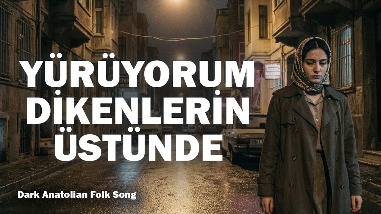 "Yürüyorum Dikenlerin Üstünede" - "Yaralıyam" | Kaplani - (Ai Cover) (4K)