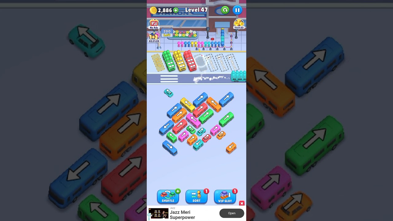 Bus Craze Game level 47