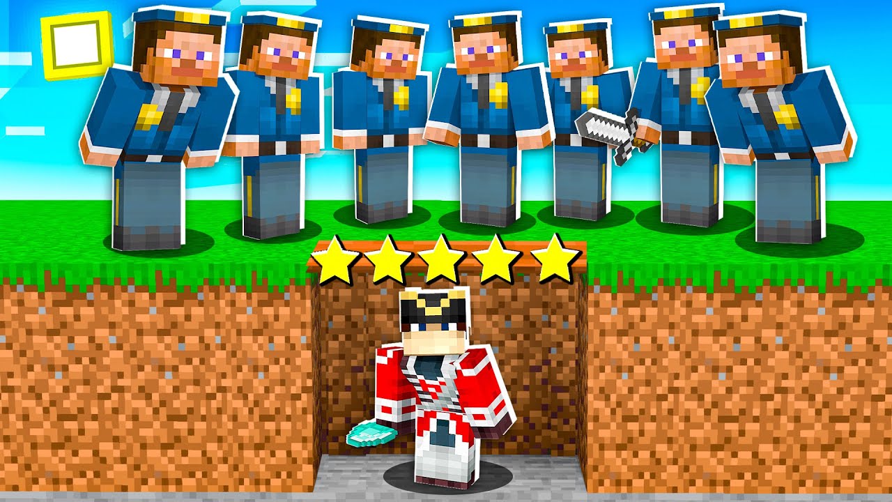 Minecraft MAIS La POLICE Me RECHERCHE !