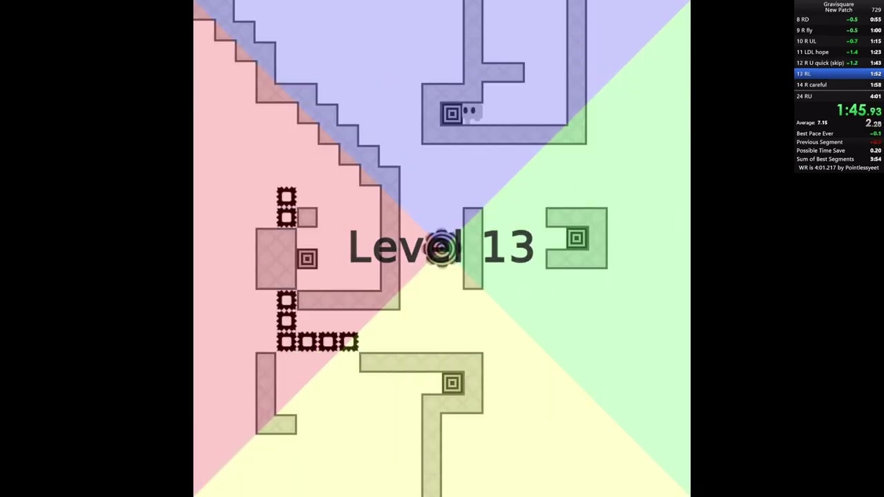 Gravisquare New Patch in 3:58.883 [WR]