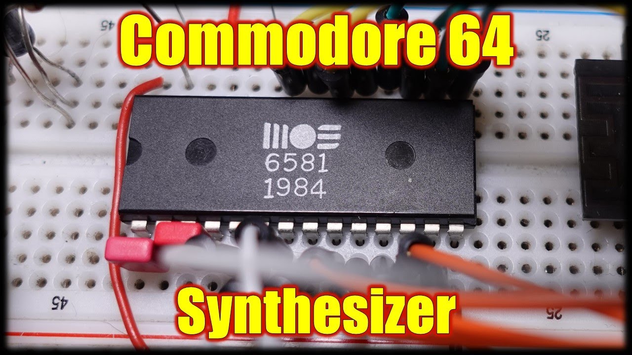 C64 на макетной плате: воспроизведение ретро-звуков с помощью MOS 6581 (SID) и ESP 32