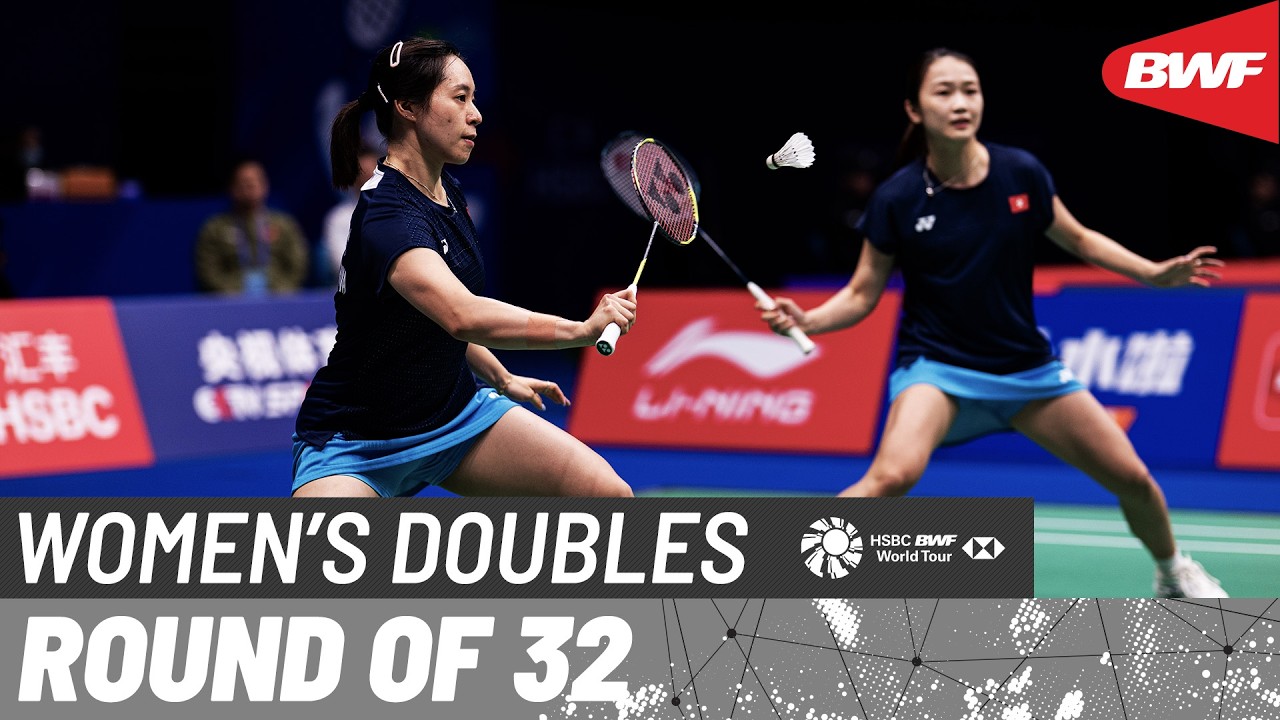 LI-NING China Masters 2026 | Chang/Yang (TPE) vs Lui/Tsang (HKG) | R32