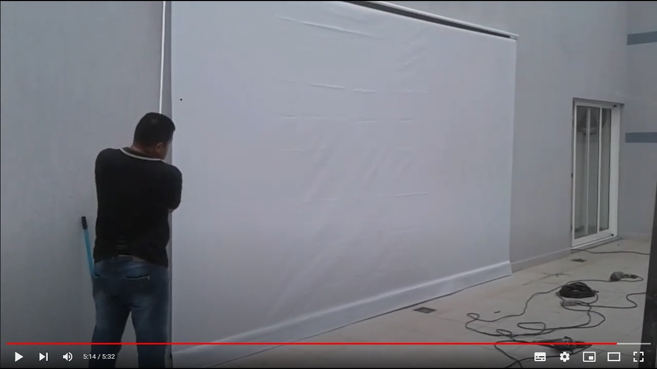 Toldo Cortina Proteção Chuva, Sol e Vento