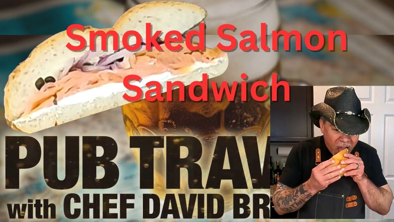 This quick, luxurious Smoked Salmon Sandwich on Bolillo bread tastes like a cafe-style meal!