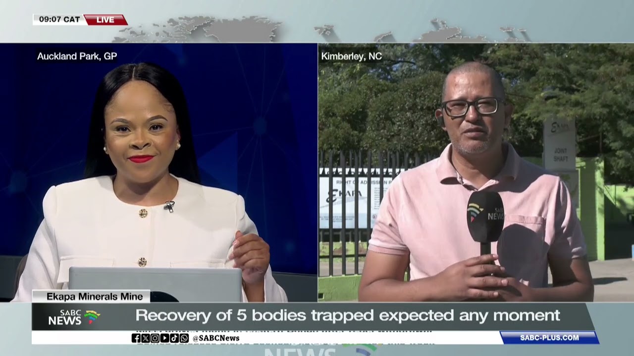 Ekapa Minerals Mine | Recovery of 5 bodies trapped expected: Ulrich Hendriks updates