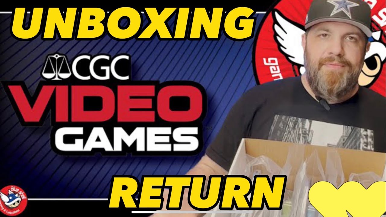 Unboxing CGC Video Game Returns Live