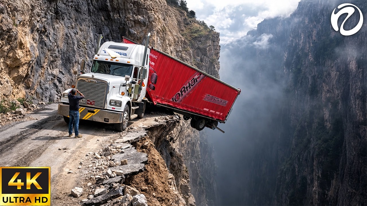 Impossible Places | World&rsquo;s Most Dangerous Transport Roads Shocked Everyone | 4K Travel Documentary
