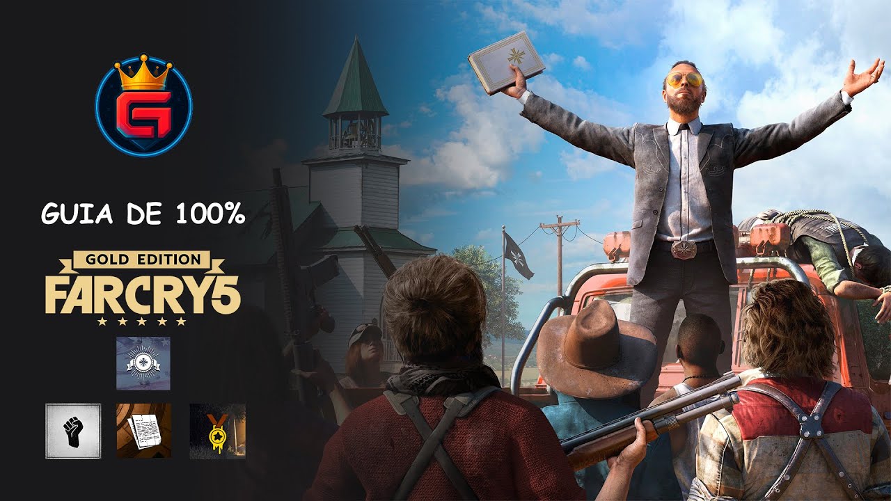 FAR CRY 5 GOLD EDITION - GUIA DE 100%