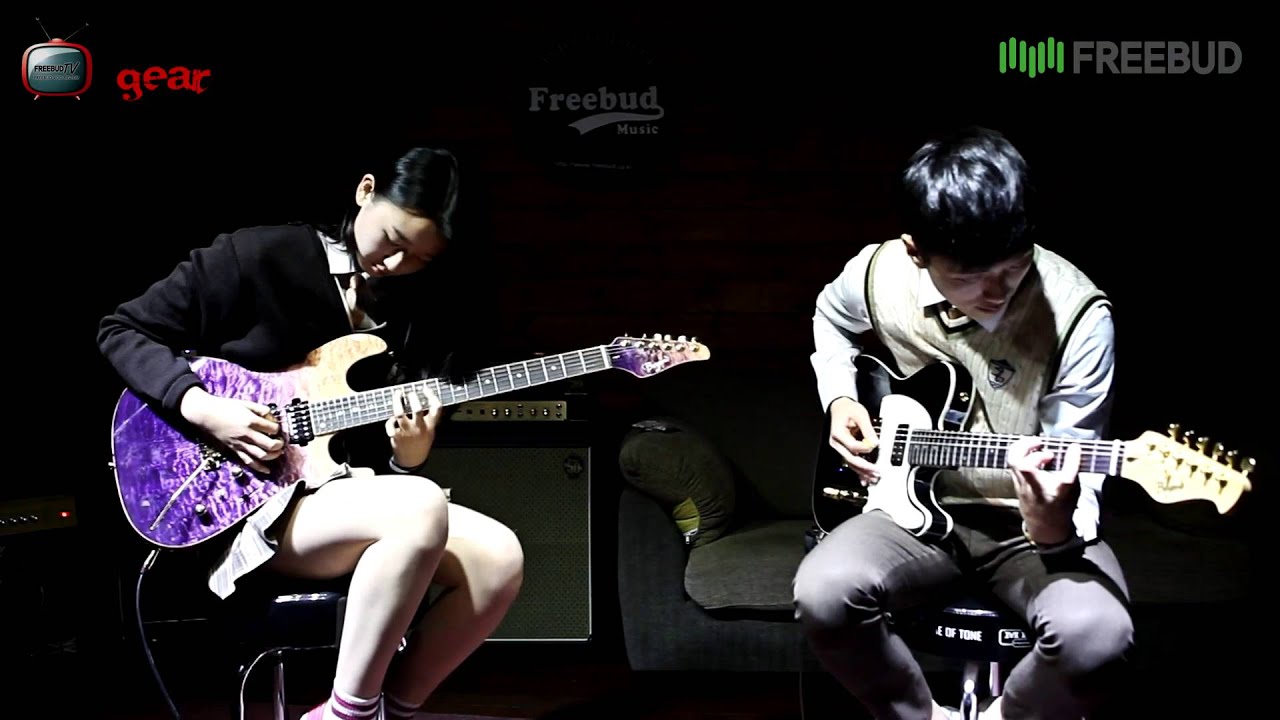 Champagne - Polyphia (Guitar cover) Ji Hyun Oh(오지현) ,  Hyun Soo Lee(이현수)