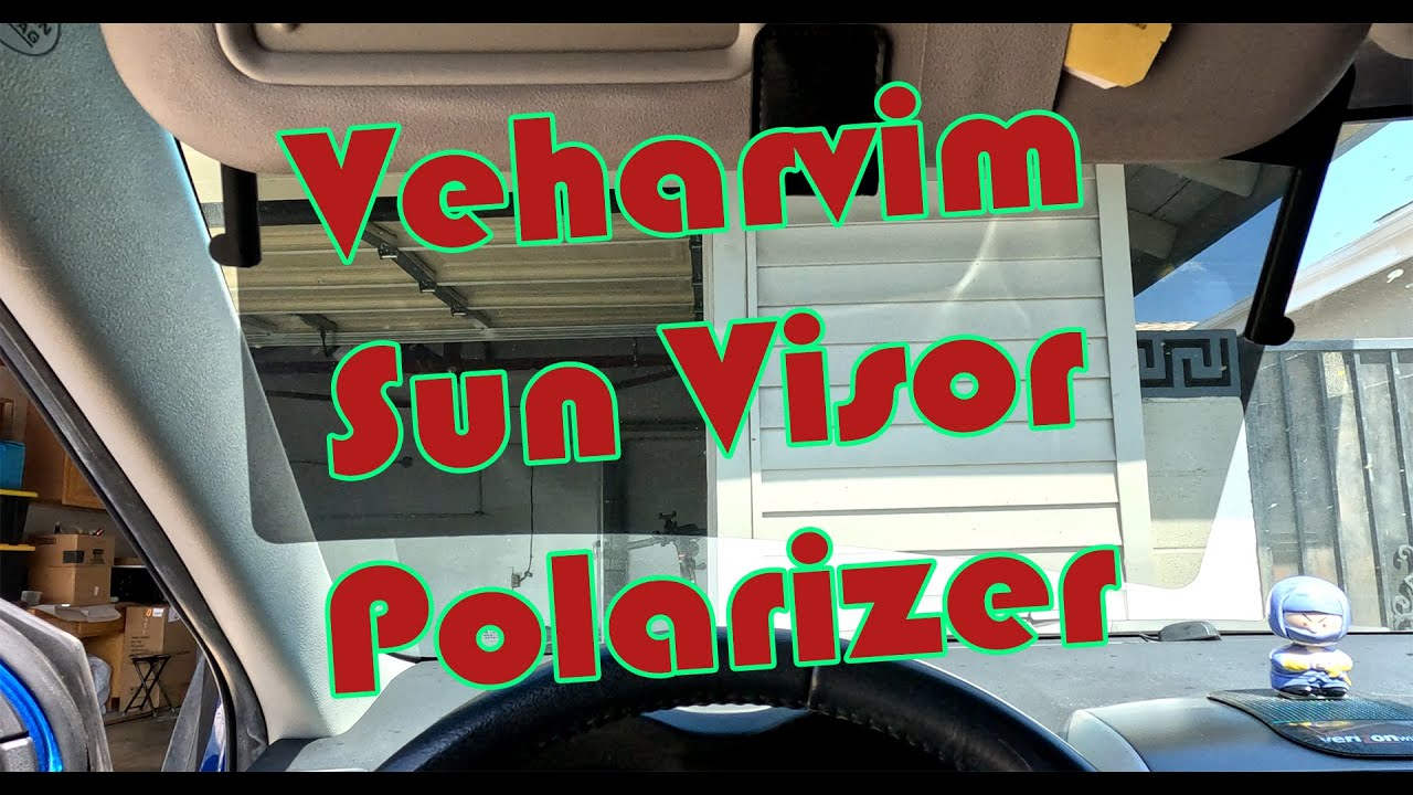 Veharvim Sun Visor Extender Polarizer
