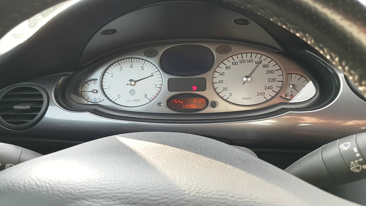MG ZT 190 2,5 V6 Acceleration (TC ON)