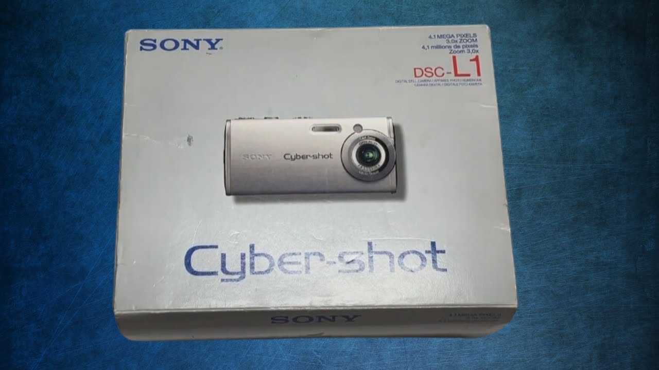 Unboxing and Exploring the Retro Sony Cyber-shot DSC-L1 Camera!