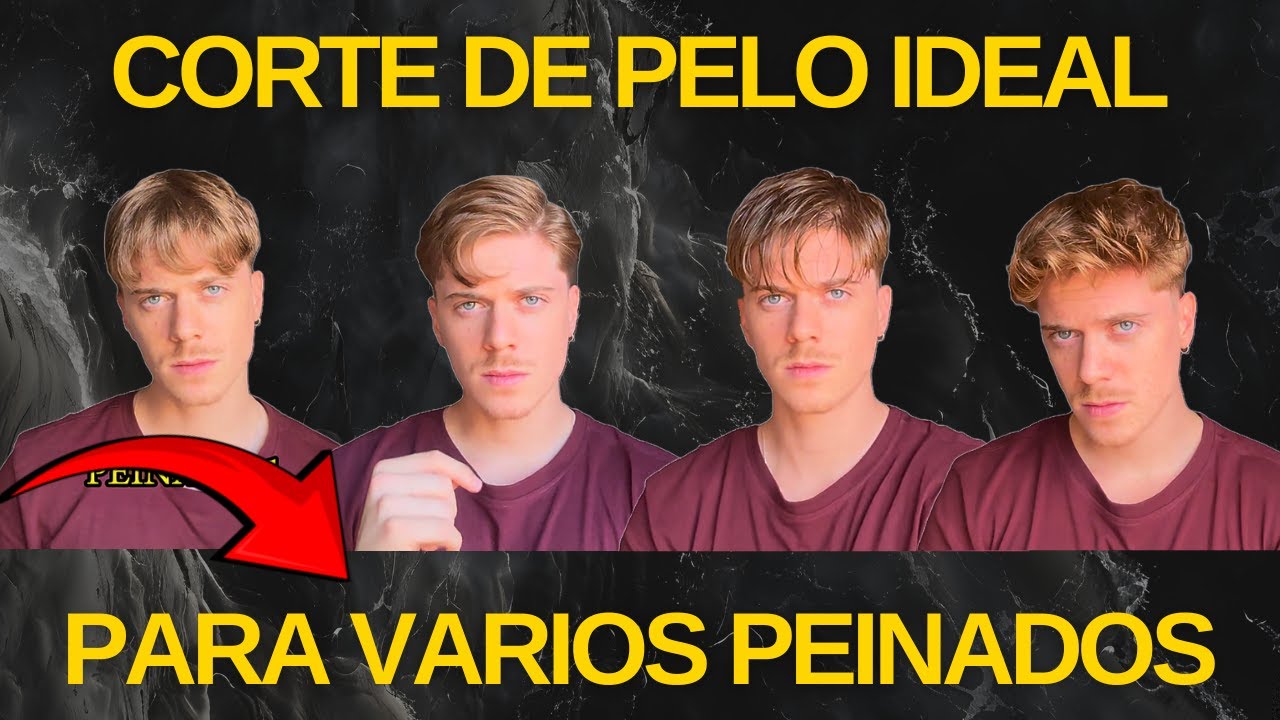 1 CORTE DE PELO / 4 PEINADOS DISTINTOS | Peinados para hombre