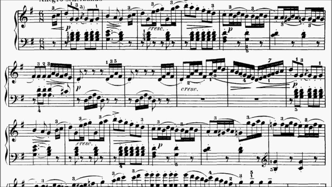 Kuhlau Sonatina Op.20 No.2 Movement 3 Sheet Music