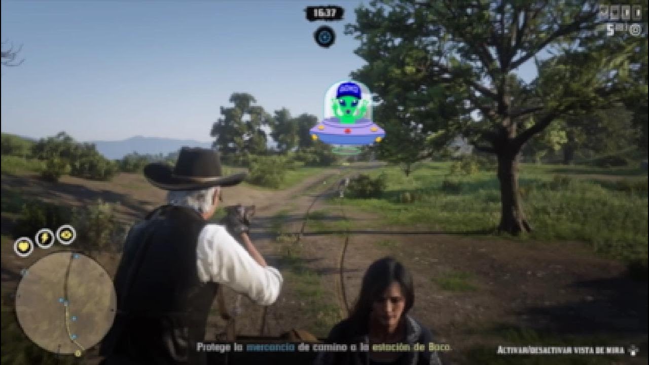 RDR 2. LVNI o L&aacute;mpara Volante No Identificada 🤠🤠🤠