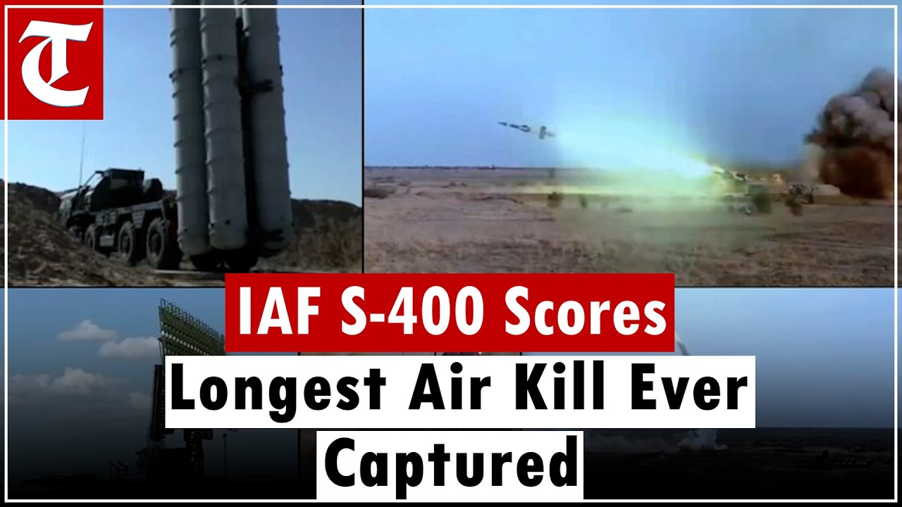 Watch IAF&rsquo;s S-400 Missile System Score the Longest Air Kill Ever Captured on Camera