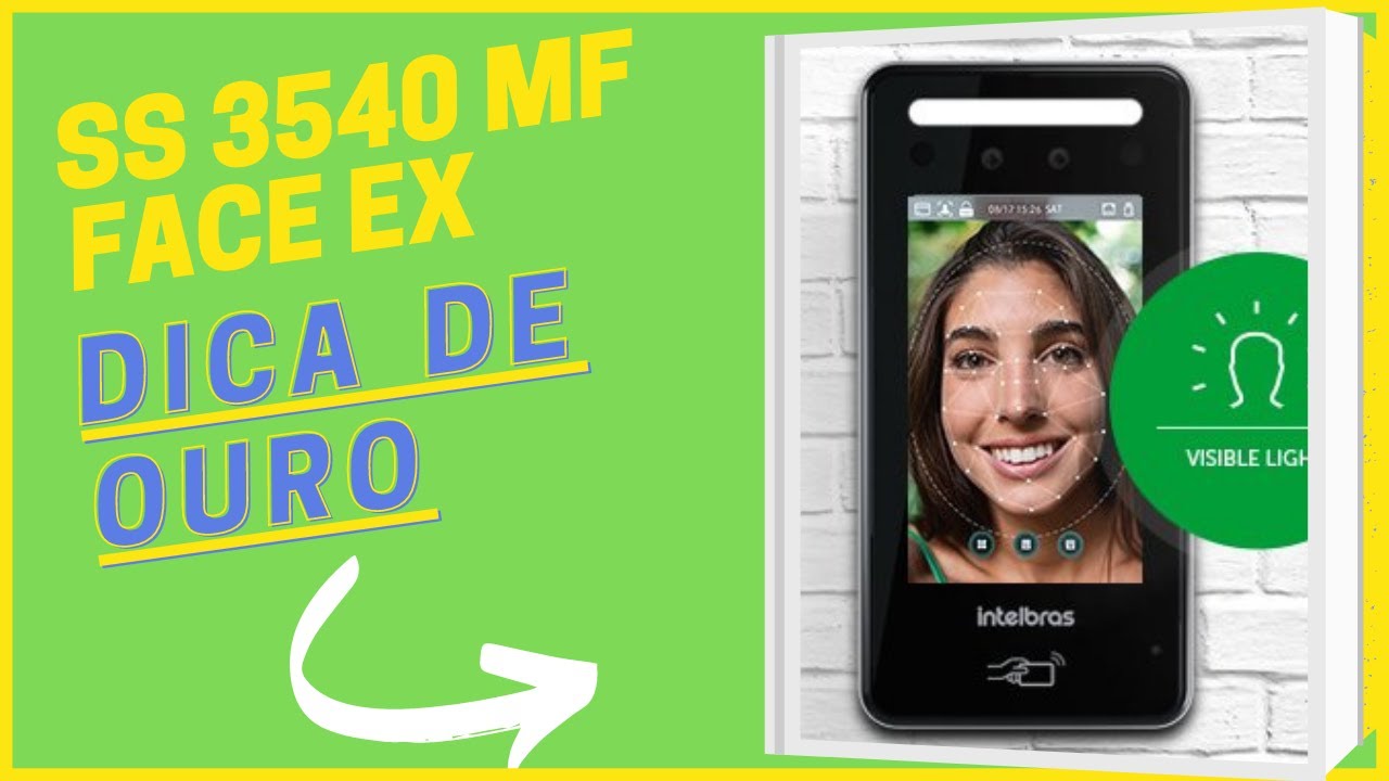 SS 3540 MF Face EX: Aprenda como configurar Controlador de Acesso Facial