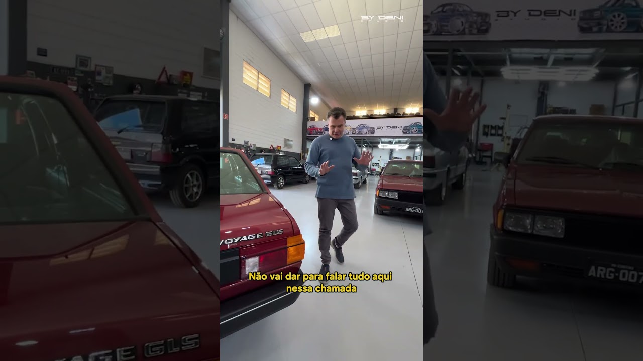 Voyage GLS 1987 Vermelho F&ecirc;nix com rodas taludas R15 e interna exclusiva...J&aacute; dispon&iacute;vel no youtube!