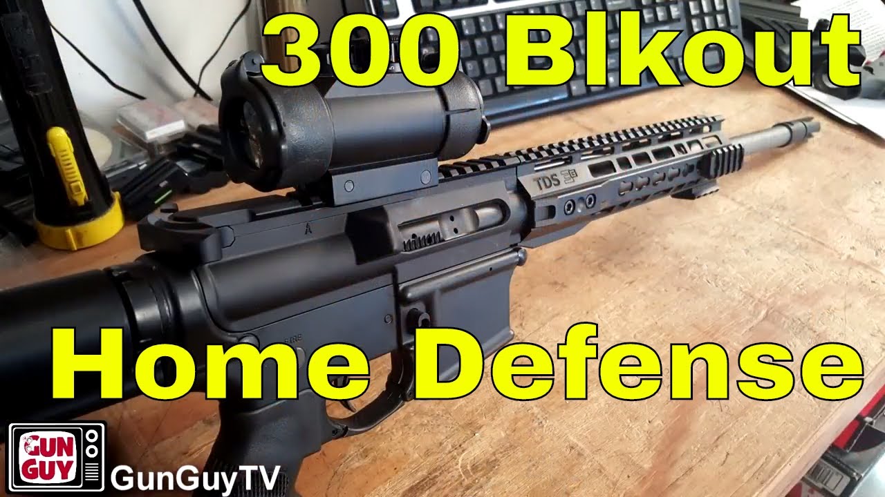 300 AAC Blackout for Home Defense?  Maybe!