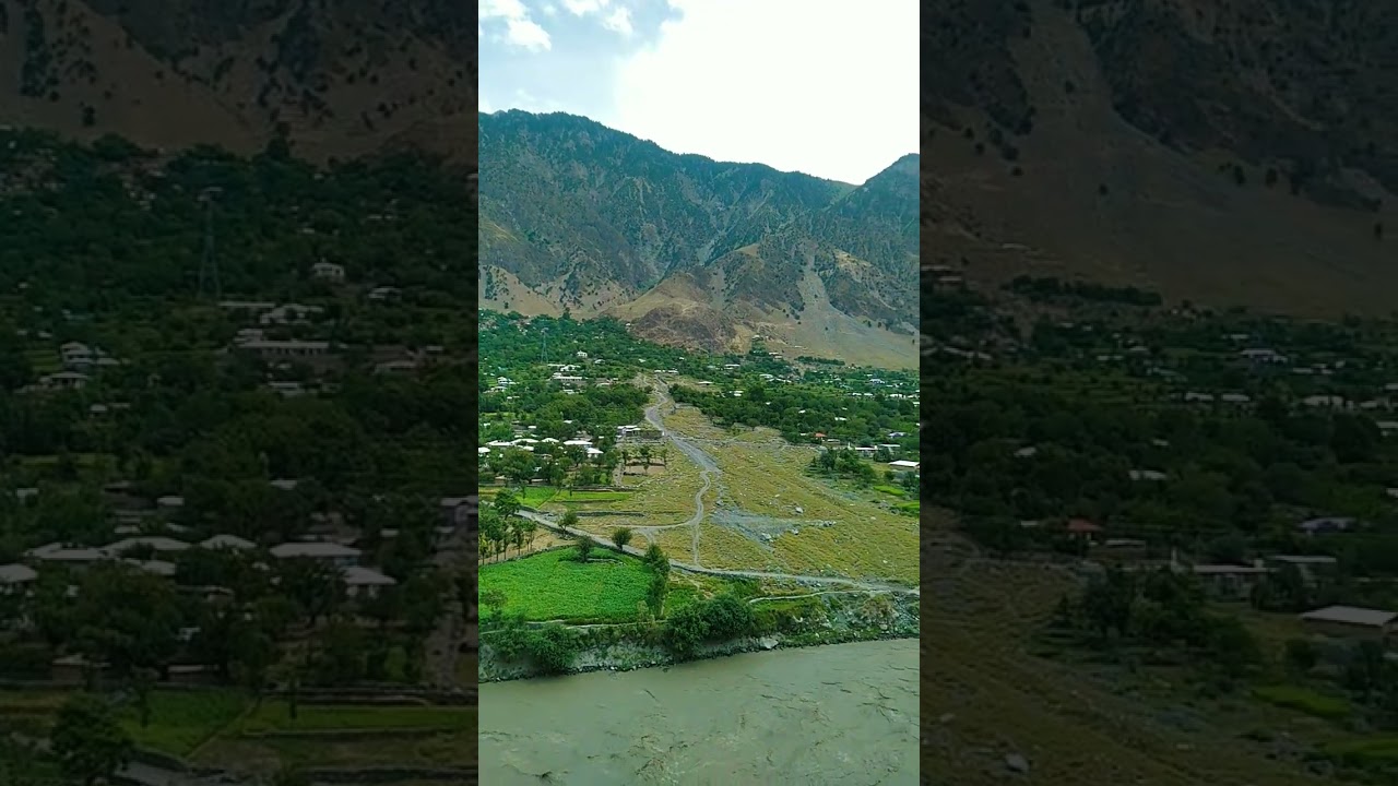 beautiful valley in pakistan #explore #nature #kesu #chitral #shorts