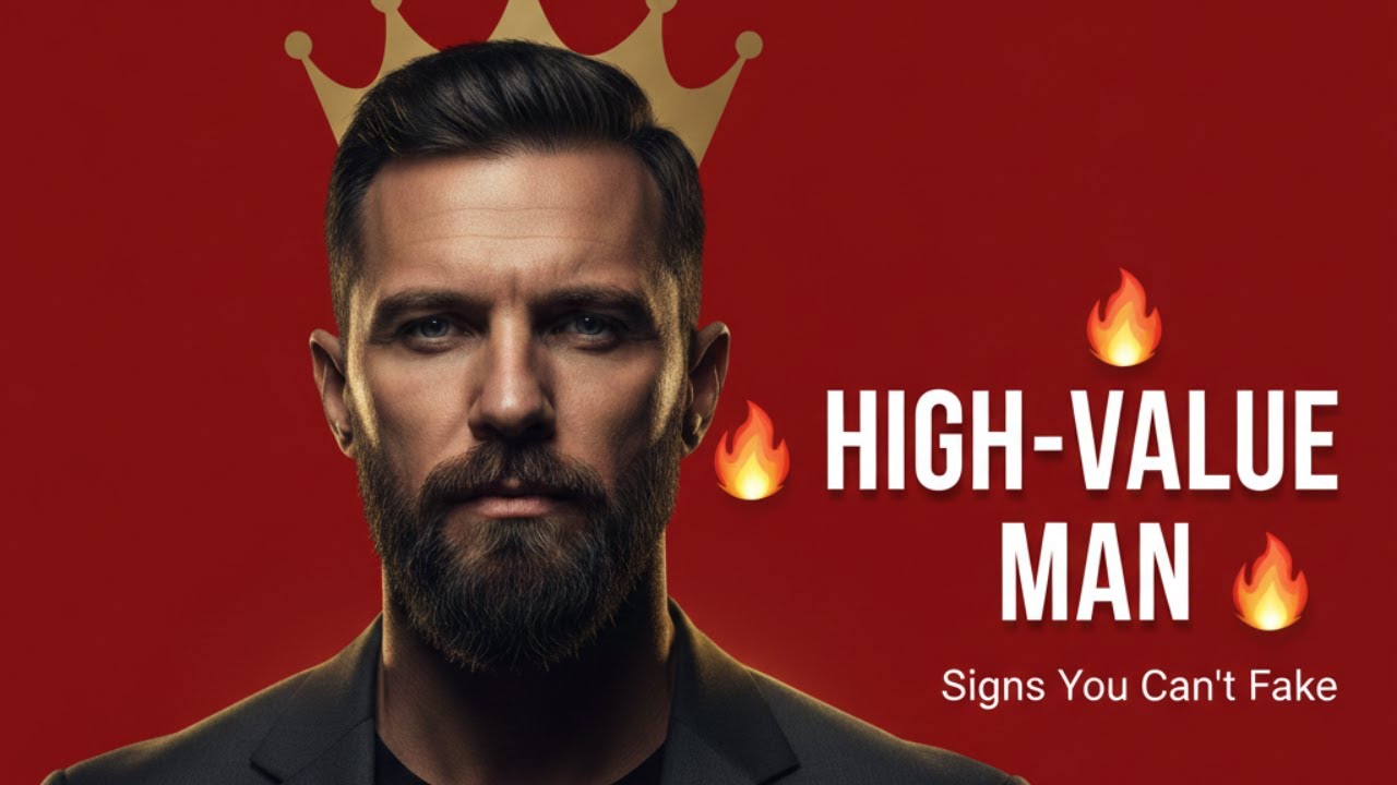 Signs Of a High Value  Man