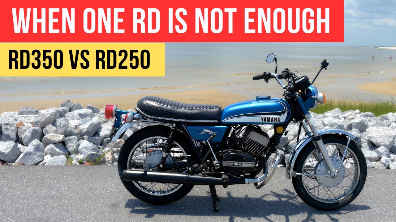 2-Stroke Tease: 1973 Yamaha RD350 Almost Runs, RD250 Rips!