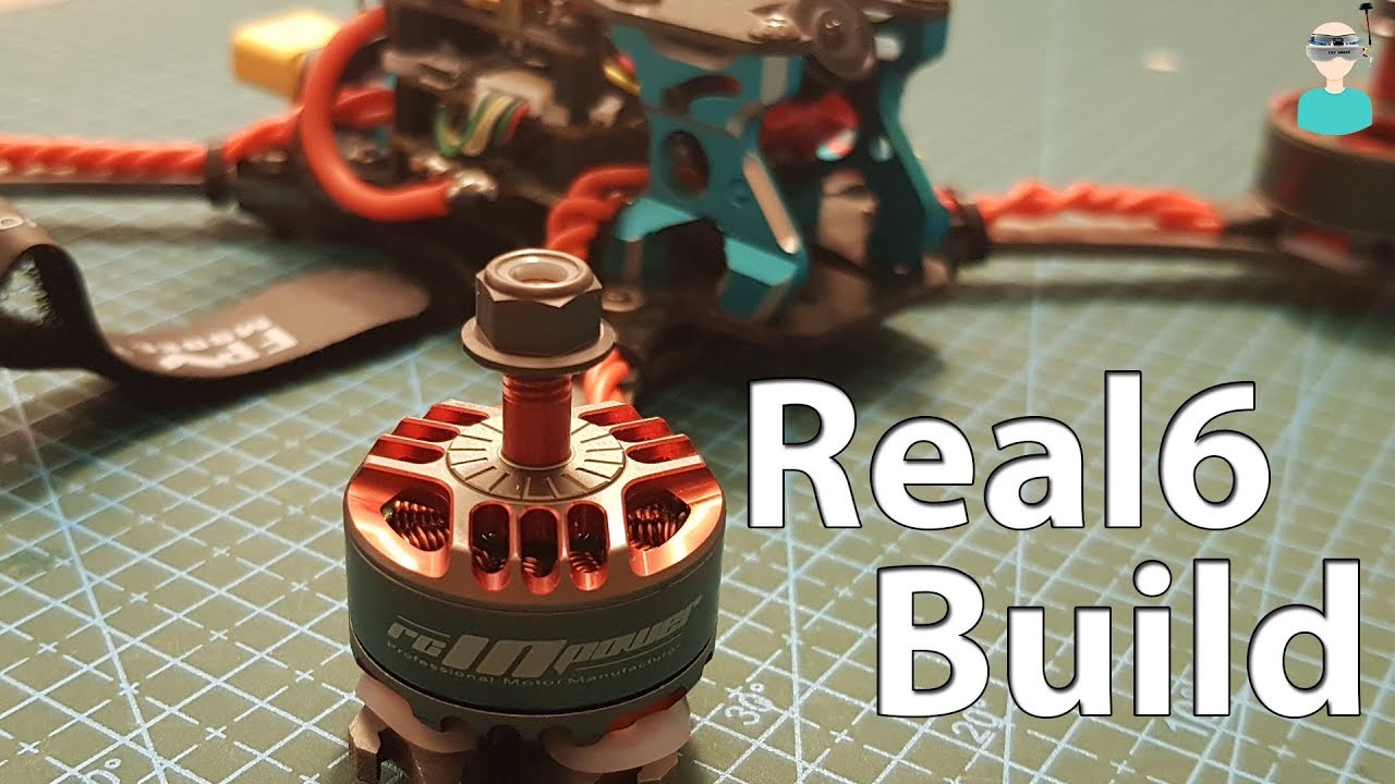 Realacc Real6 Titanium Frame - Build & Flight