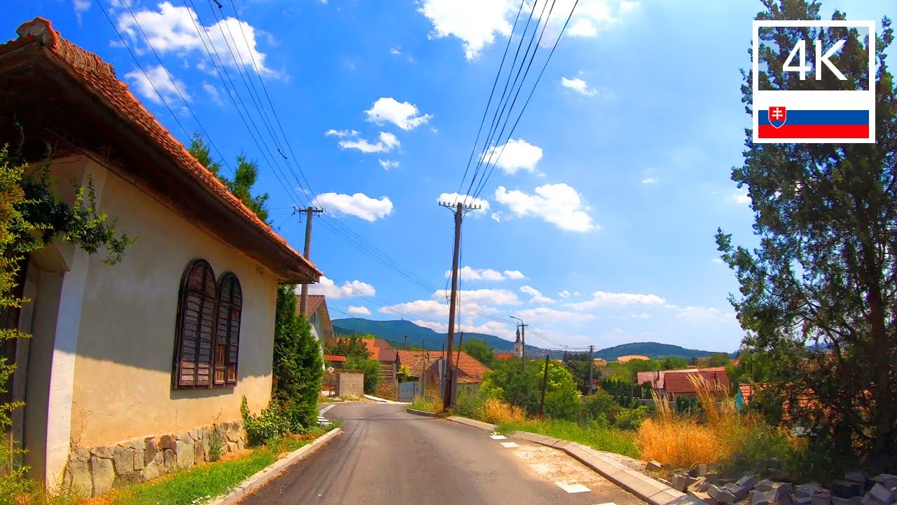 Very relaxing Driving Video from Bratislava to Nitra 🇸🇰 Central Slovakia Tour
