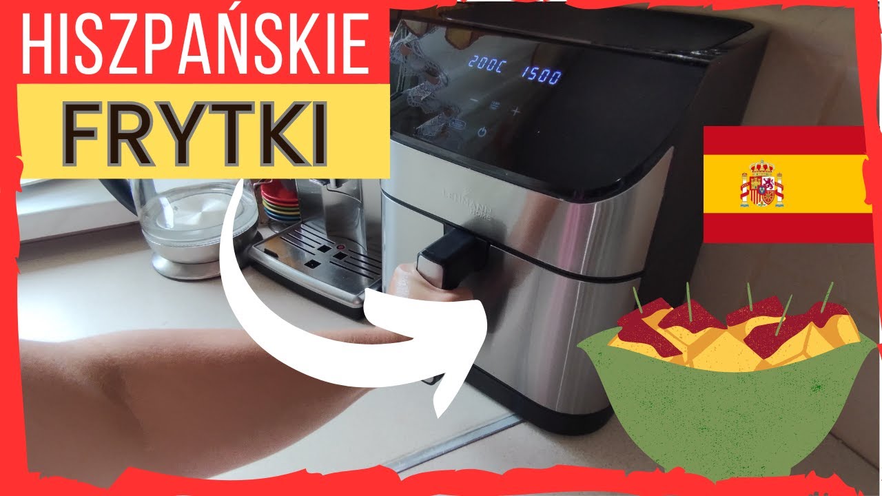 Jak zrobić Patatas Bravas? 🇪🇸 Przepis na chrupiące hiszpańskie frytki w air fryer 🍟 krok po kroku
