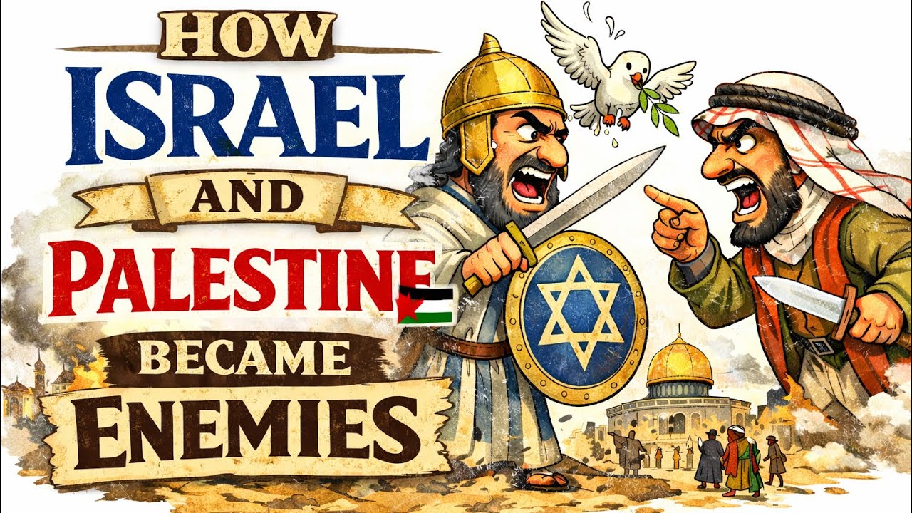 How Israel and Palestine Became Enemies | History for Sleep