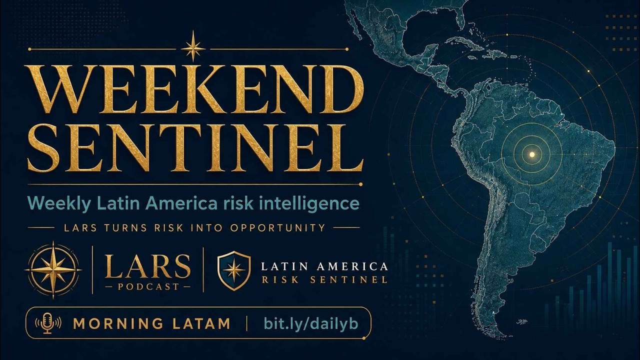 Peru's Tight Election, Latin America Data Center Scramble, Argentina Scandal | Weekend Sentinel