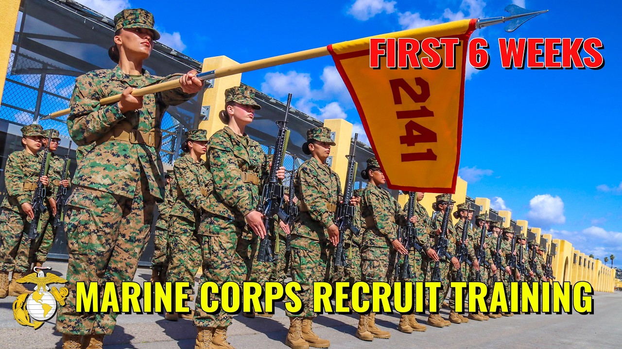 Inside Marine Corps Boot Camp - Weeks 1 through 6 - USMC Recruit Training