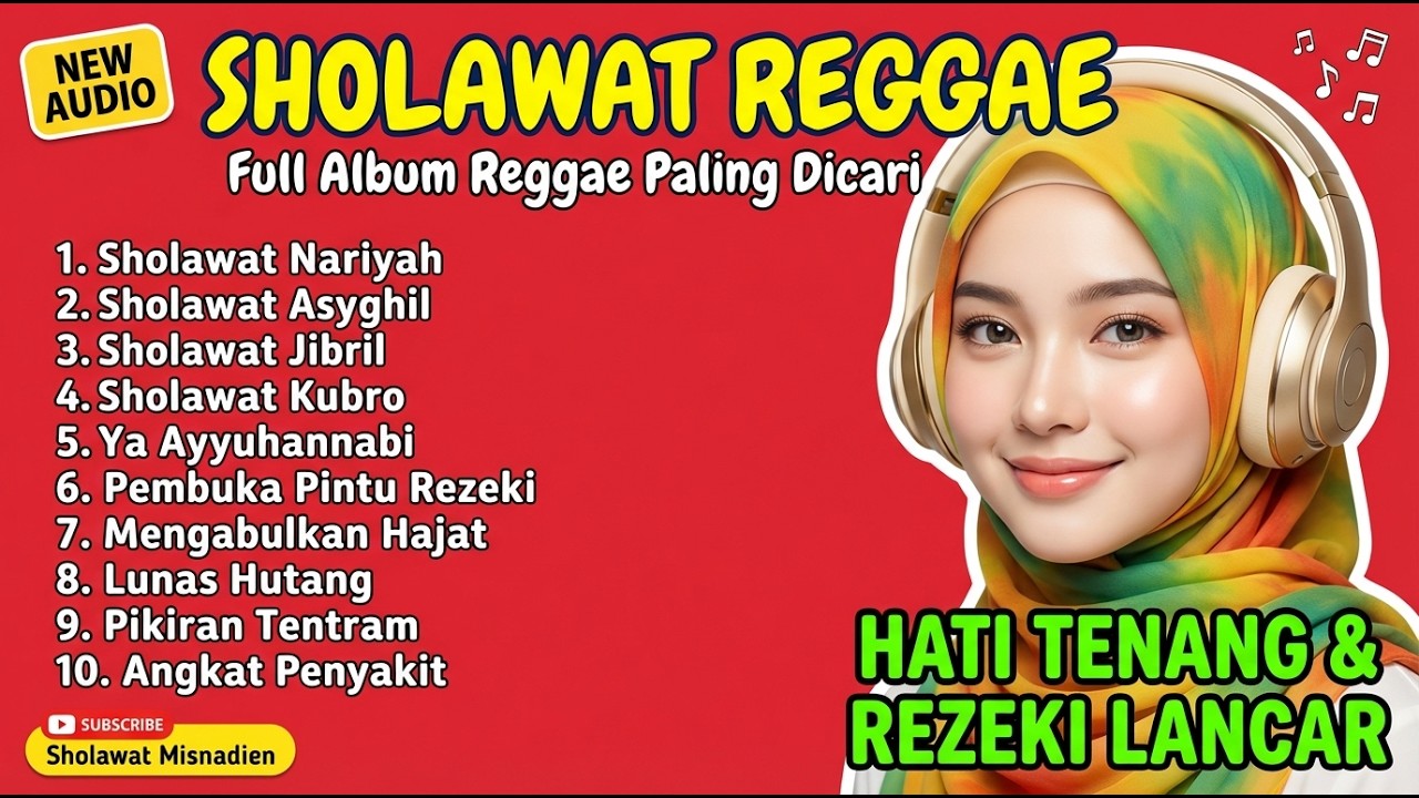 Sholawat Reggae Terbaru 2025 🔥 Favorit Kaum Laki-Laki, Energi Iman Mengalir