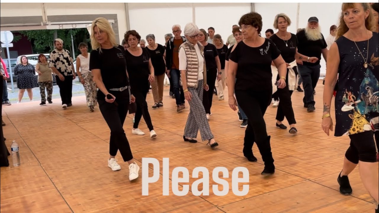 Please Line Dance d’Esmeralda Van De Pol (NL)