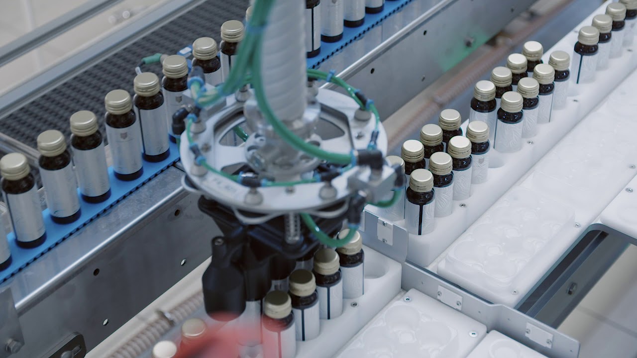 Schubert  - Flexible packaging machine for functional drinks