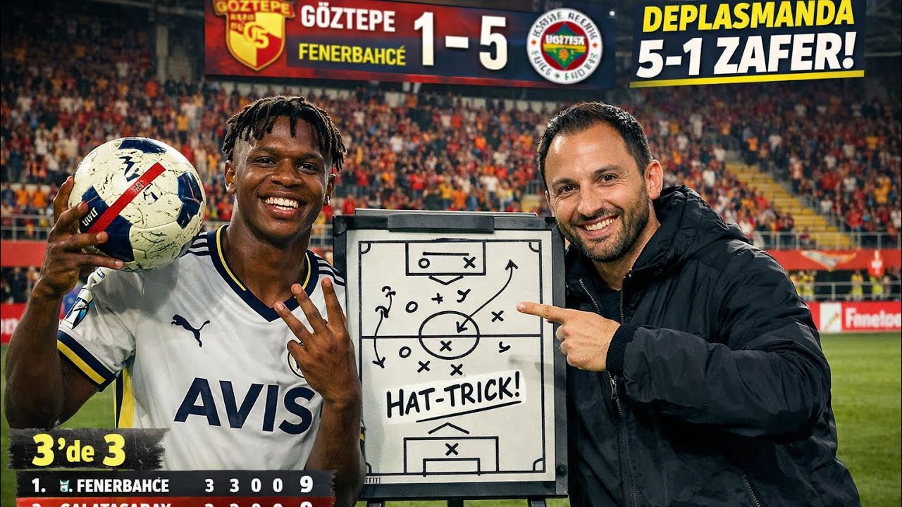 Deplasmanda Gövde Gösterisi! 🔥 Göztepe 1-5 Fenerbahçe | Hat-Trick Şov | FS26 Süper Lig (1. BÖLÜM)