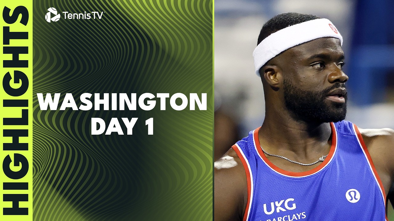 Tiafoe, Fritz, Nishikori, Musetti All Feature 🇺🇸 | Washington 2026 Day 1 Highlights