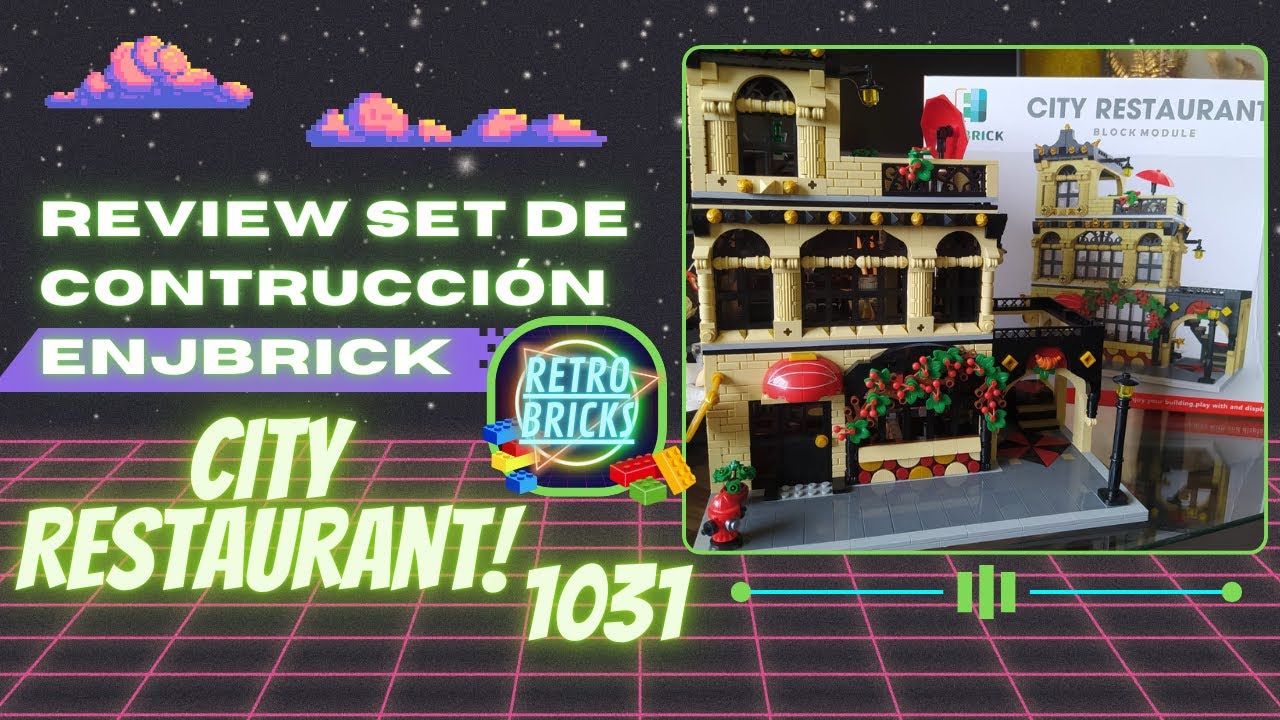 Review del set de construcción ENJBRICK 1031 City Restaurant