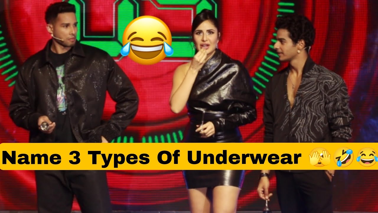 Fun Games With Team Phone Bhoot | Katrina Kaif, Siddhant Chaturvedi, Inshaan Khattar | Song Launch
