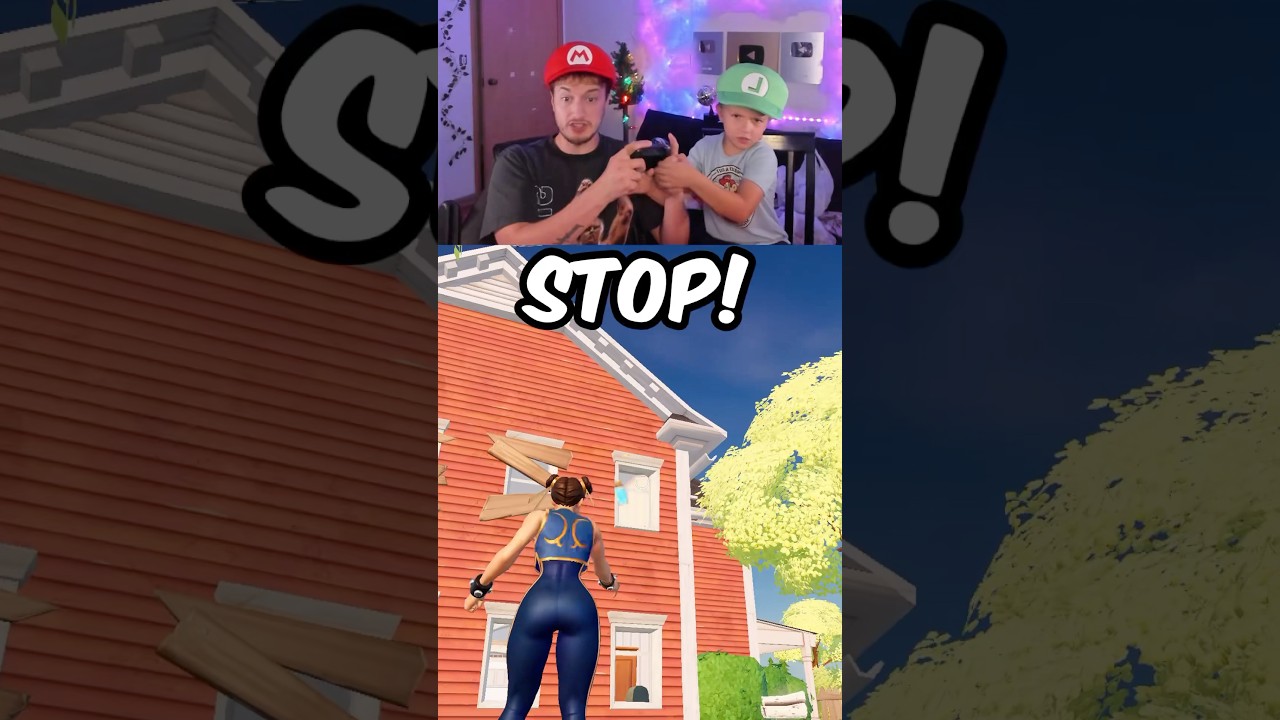 KID THAT&rsquo;S OUR HOUSE.. (fortnite) @WyfulShorts