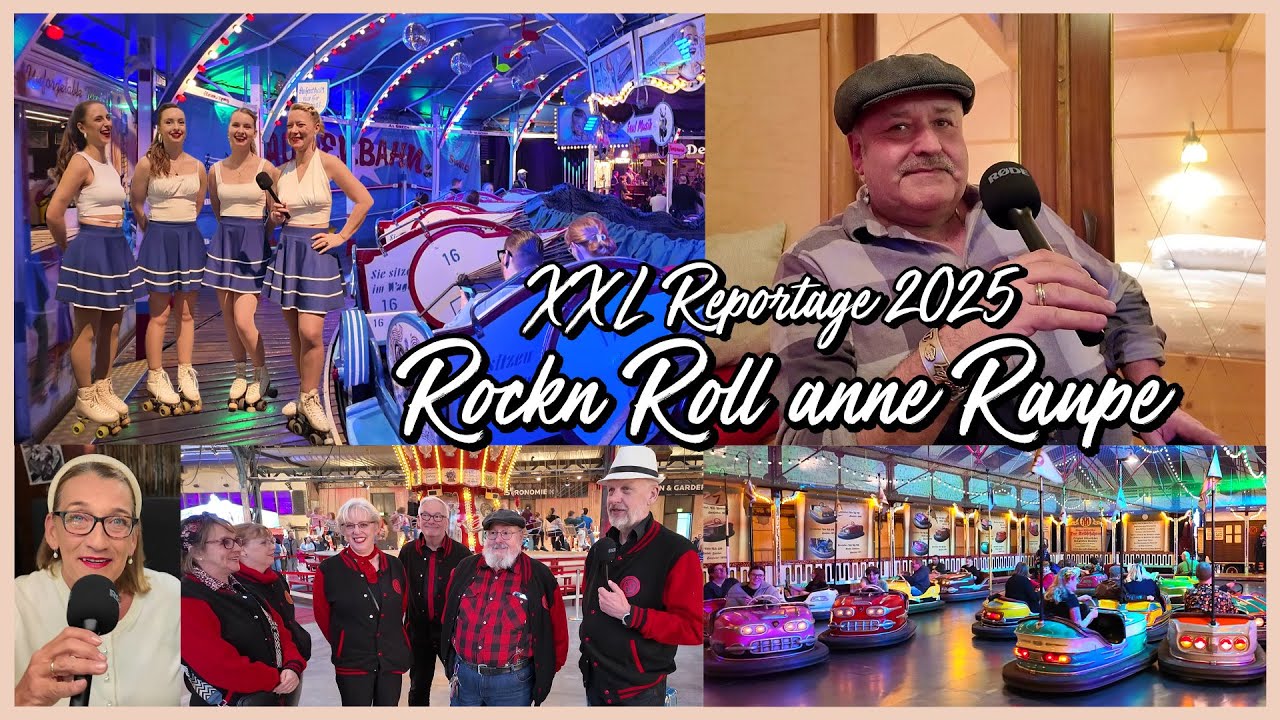 Rockn Roll anne Raupe Mega XXL Reportage - 16. Historischer Jahrmarkt Jahrhunderthalle Bochum 2025