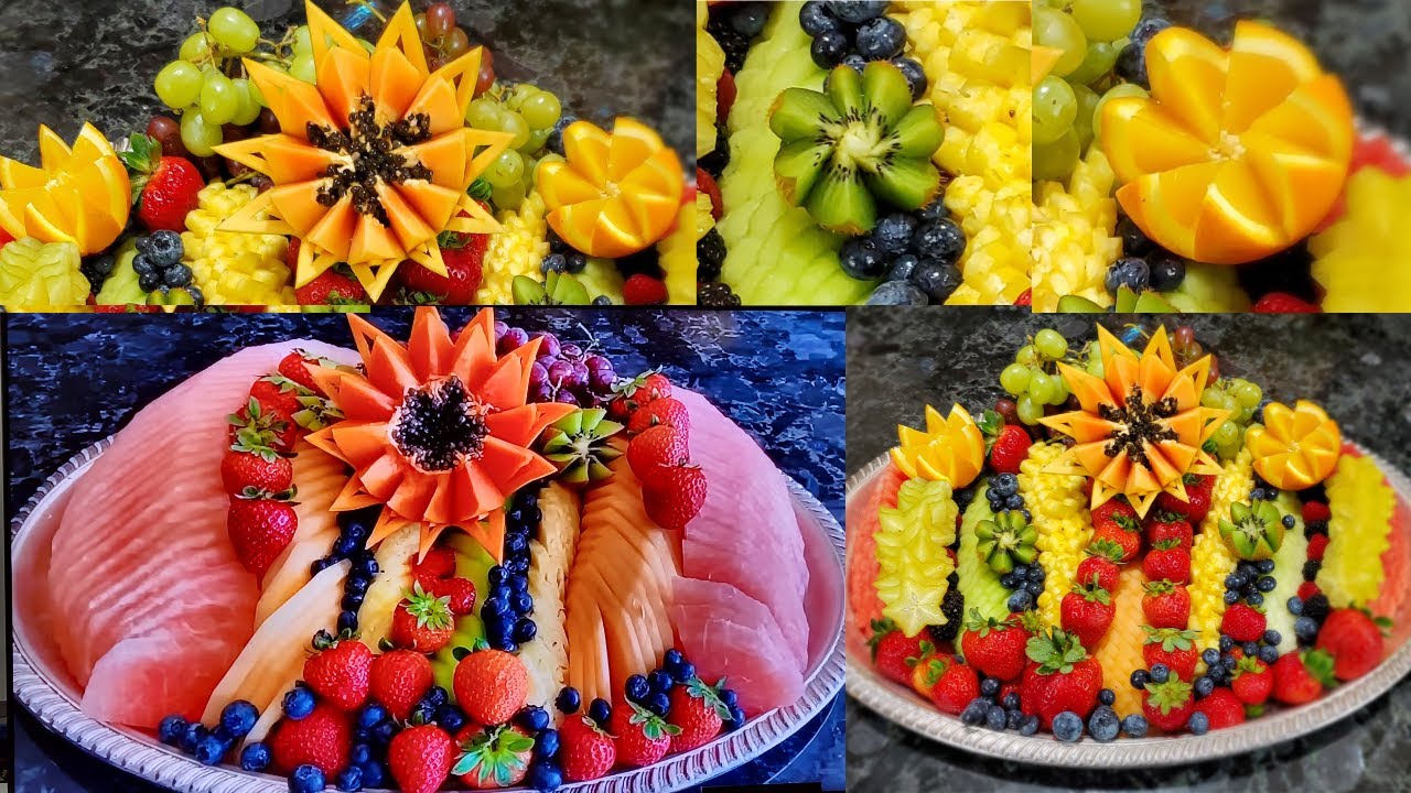 Fruit Platter Ideas | CATERING STYLE | Fruit Tray to Impress [PARTY FAVORITE in 10 MINUTES!]