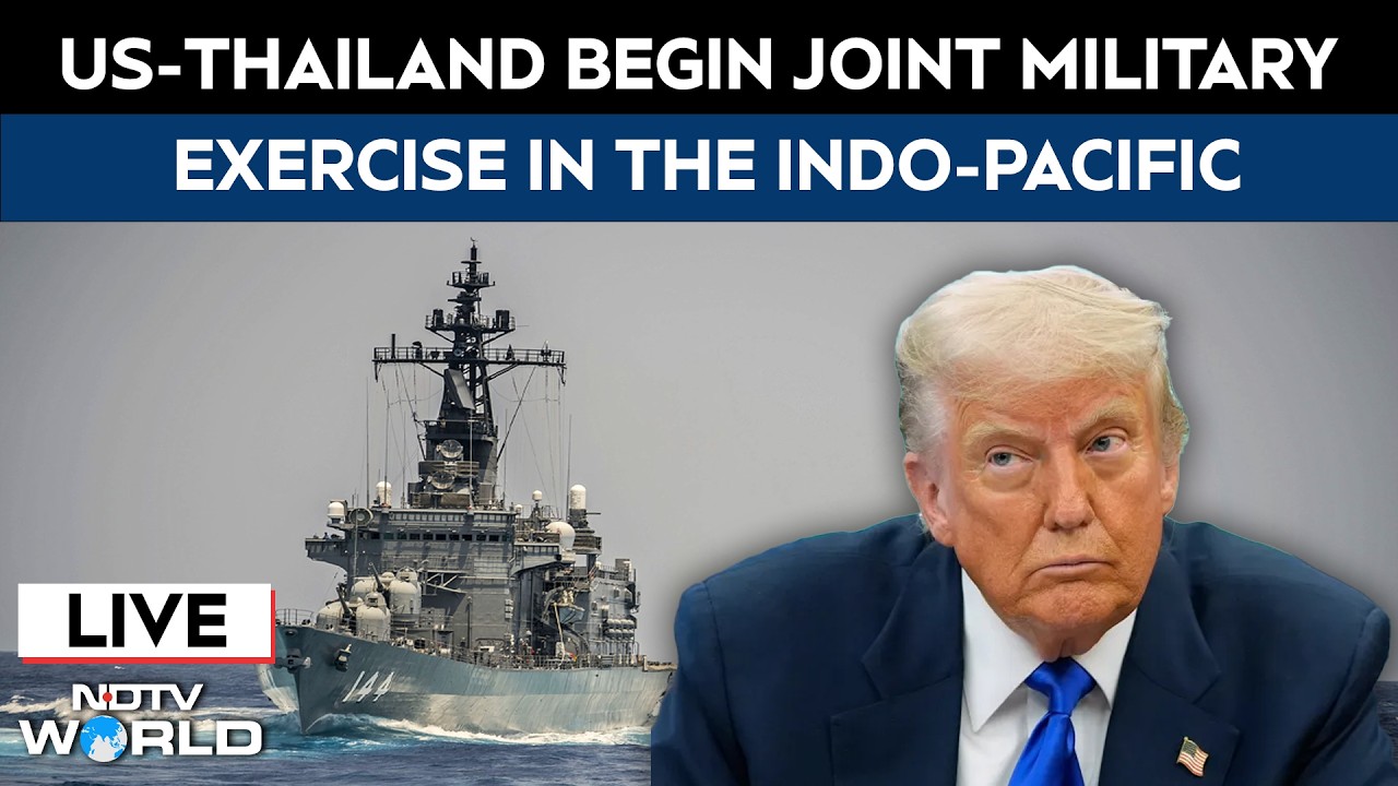 United States News | US Military Exercise LIVE | US-Thailand Joint Military Exercise | Indo-Pacific