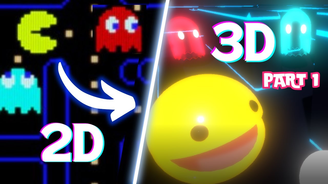 I Made Pacman but it's in 3D - Part 1