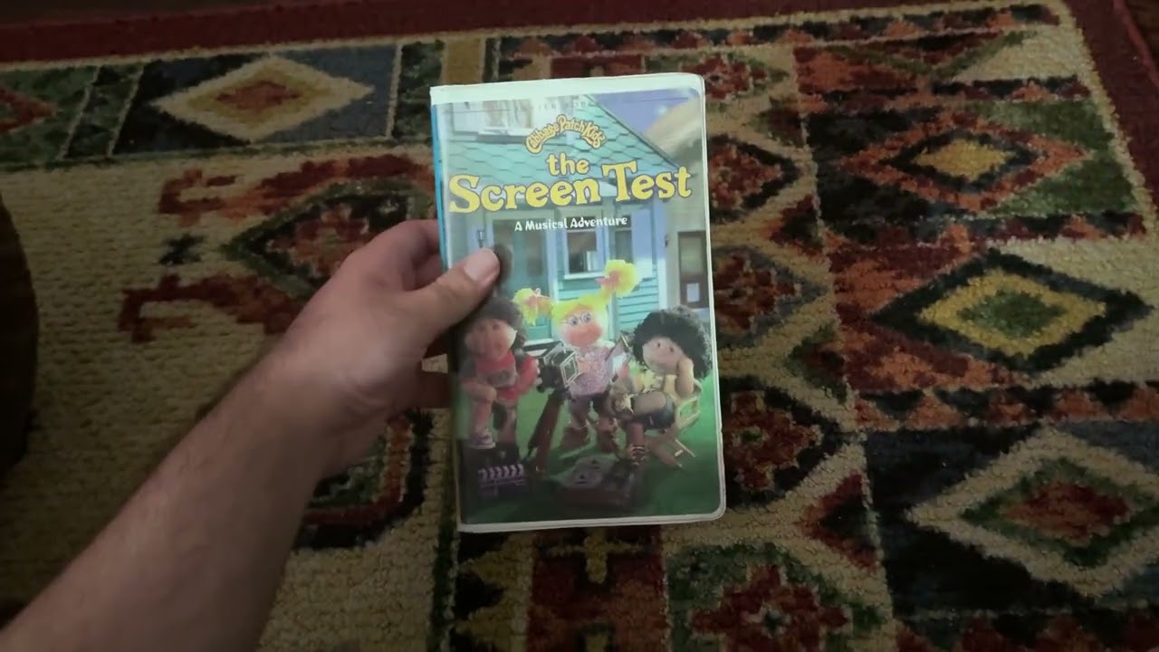 Cabbage Patch Kids: The Screen Test 1997 VHS